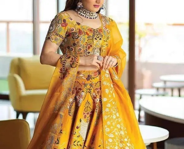 Yellow Lehenga